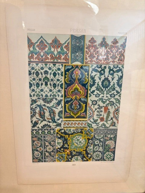 "Persan" Framed Art