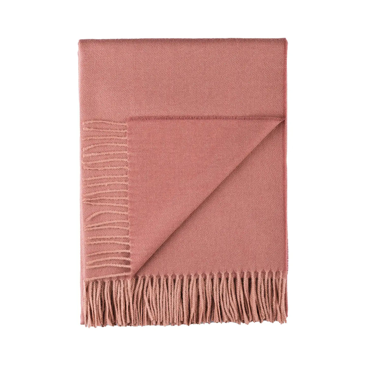 Persimmon Alpaca Throw
