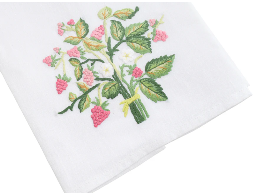 Raspberry Tip Towel