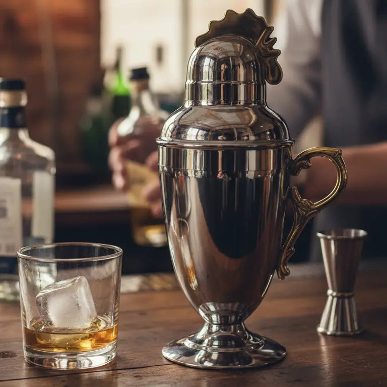 Polished Rooster Cocktail Shaker