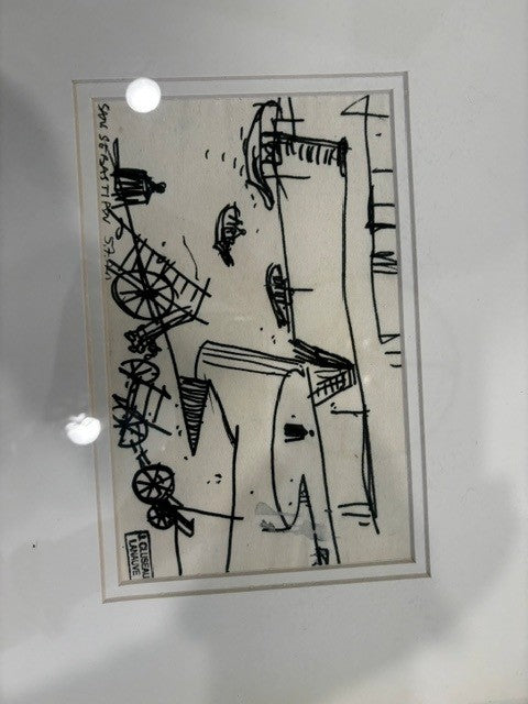 San Sebastian Print by Cluseau Lanauve