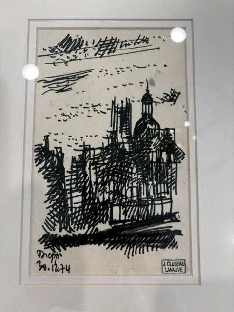 San Sebastian Print by Cluseau Lanauve