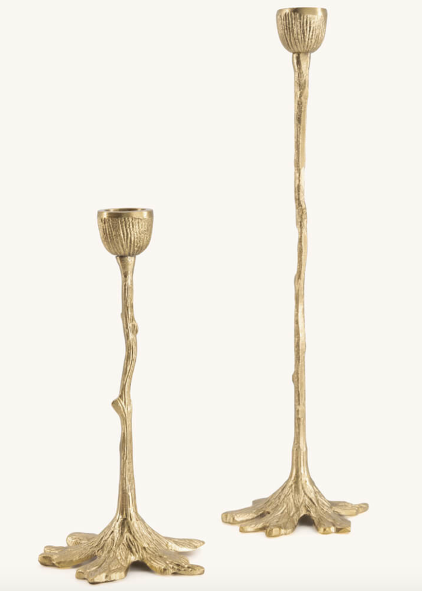 Misty Tree Candle Holder 12 inch