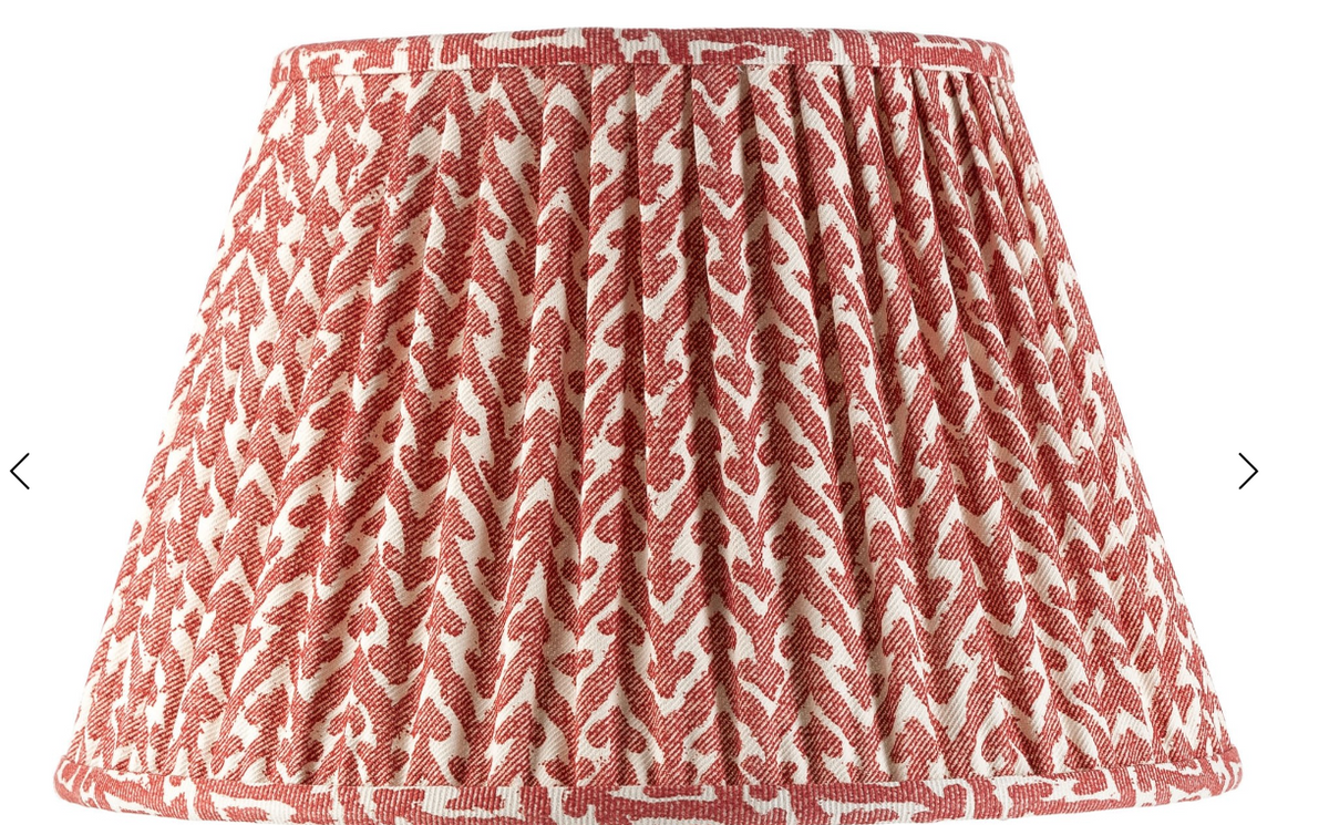 10" Round Fermoie Lampshade