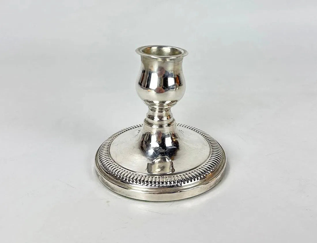 Vintage English Silverplate Candlestick