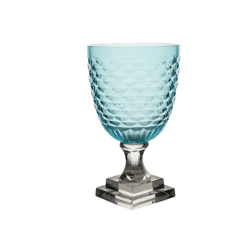 Small Colored Hurricane with Clear Base