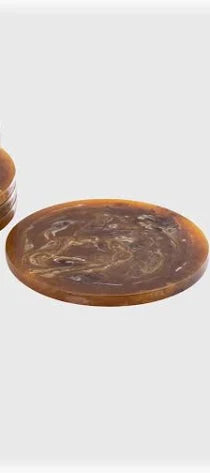 Spiga Set of 4 Coasters on Stand