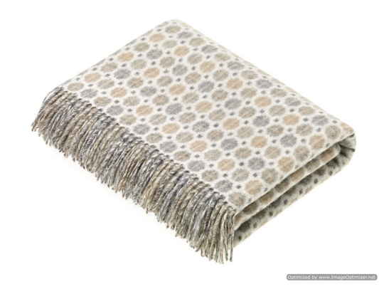 Spotted Beige Blanket