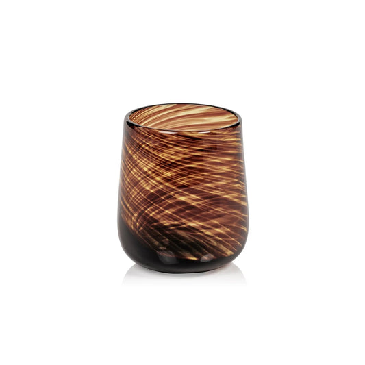Stemless Tortoise Glass/Set of 2