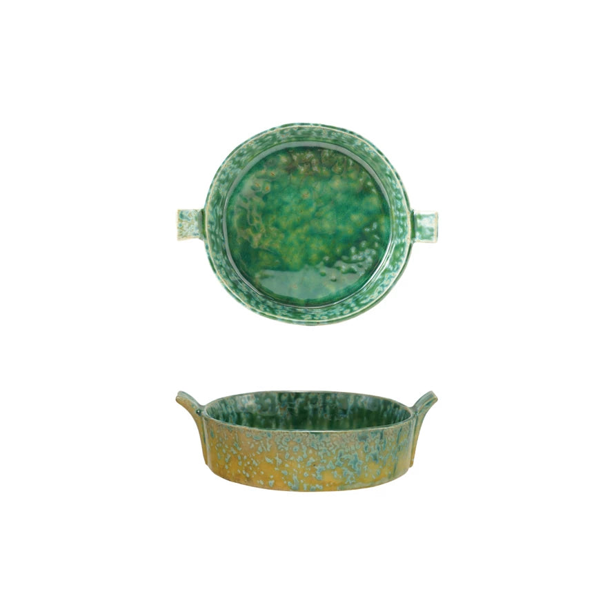 1 3/4 Cup Stoneware Baker with Handles