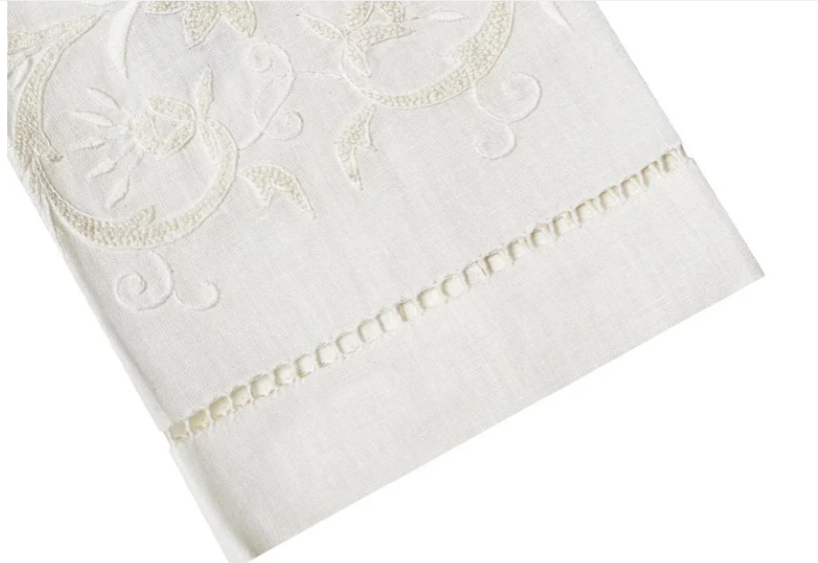 Winter Floral Tip Towel