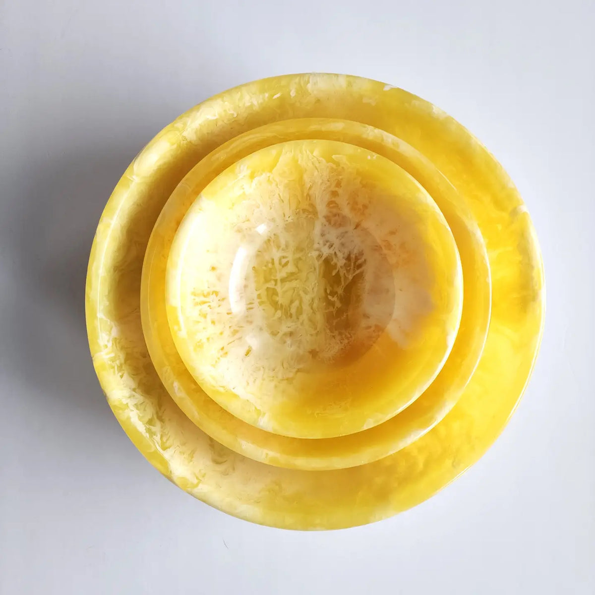 3-Piece Resin Bowl Set